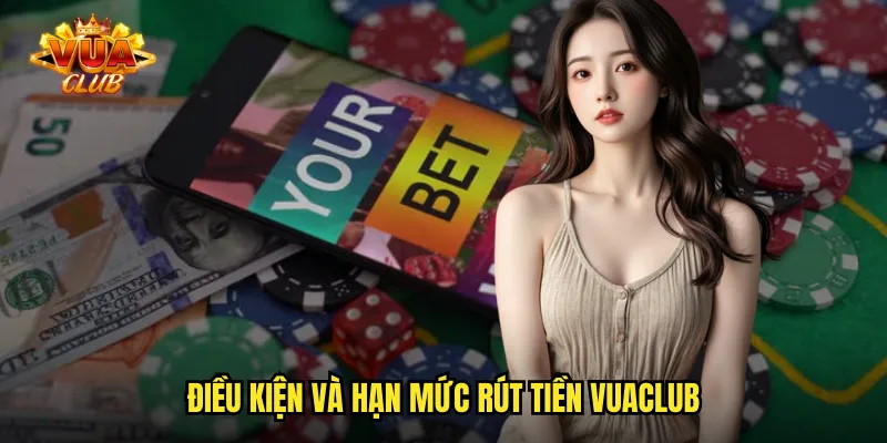 Điều kiện và hạn mức rút tiền vuaclub